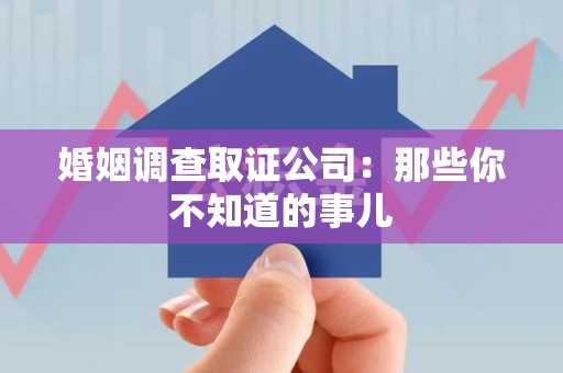 金门婚姻调查取证公司：那些你不知道的事儿